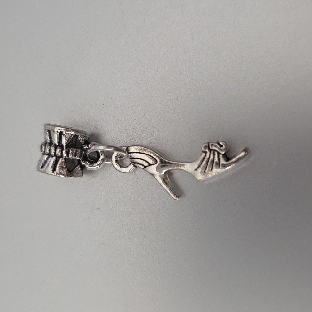 Shoe Charm Fits Pandora and other European Systems or Pendant